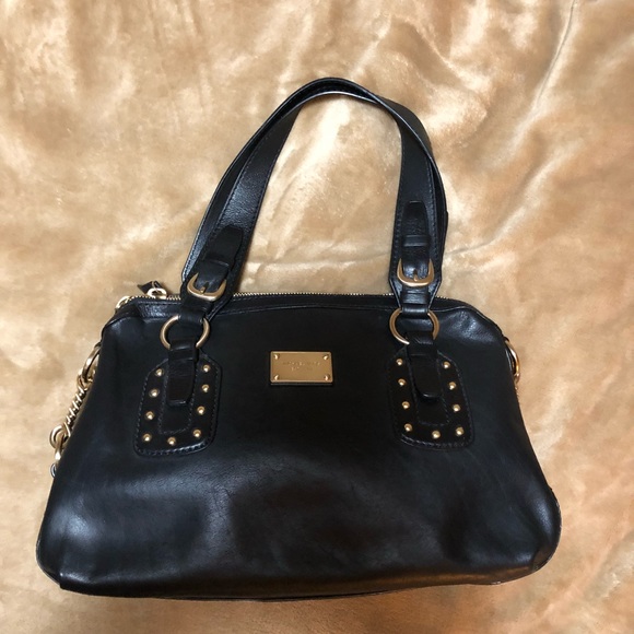 michael kors black studded bag - Picture 1 of 8